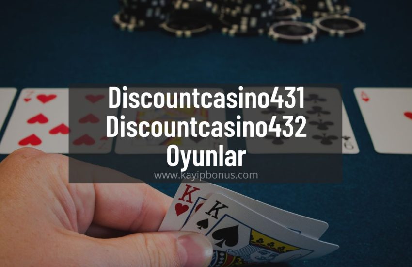Discountcasino431 - Discountcasino432 Oyunlar